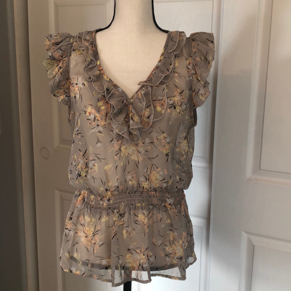 Sheer blouse